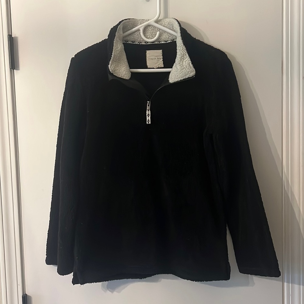 copper key fleece 1/4 zip up